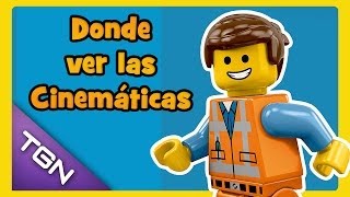 LEGO Movie The Videogame  Donde ver las Cinemáticas  Especial 4  HD 720p [upl. by Gore63]