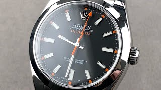 Rolex Milgauss 116400 Rolex Watch Review [upl. by Neik]