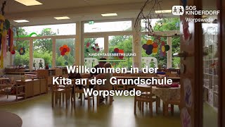 SOSKinderdorf Worpswede Kita an der Grundschule Digitaler Rundgang [upl. by Laurens]