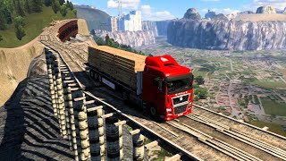 Challenging Road Map Route FG 31  ETS2 150  Euro Truck Simulator 2 [upl. by Keynes]