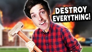 DESTROY EVERYTHING SIMULATOR  Random Games [upl. by Iat]