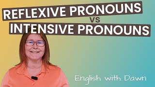 Reflexive and Intensive Pronouns  Difference between Reflexive and Intensive Pronouns with Examples [upl. by Center]