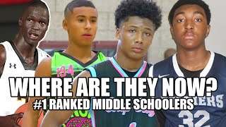 WHERE ARE THEY NOW 1 Ranked Middle School Hoopers [upl. by Alleunam509]