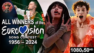 All Winners 🥇 of the Eurovision Song Contest 19562024 [upl. by Candace]