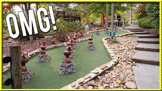 THE CRAZIEST AND LUCKIEST MINI GOLF HOLE IN ONE EVER  Brooks Holt [upl. by Batory780]