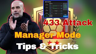 Best Tactics Manager Mode In FC Mobile  manager Mode fc mobile [upl. by Esinej]