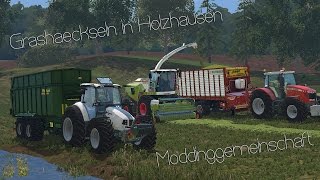 Ls15 Grashäckseln in Holzhausen 1080P  60FPSBM Modding Wettbewerb [upl. by Garrick]