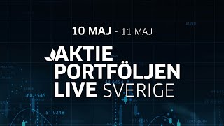 Aktieportföljen LIVE 10 Maj 2022  Duerity Saniona ChargePanel Tobbe Rosén [upl. by Ondrea]