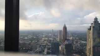 Sundial Westins revolving restaurant in Atlanta [upl. by Rasla377]