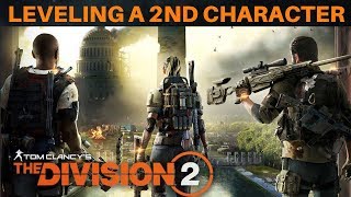 The Division 2  LEVELING A 2ND CHARACTER BEFORE THE RAID DROPS [upl. by Otsuj449]