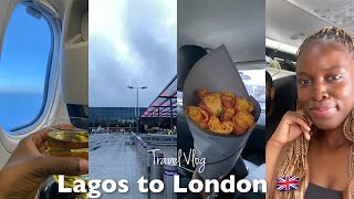 Travel with me to the UK  Travel Vlog  Lagos🇳🇬 to London 🇬🇧 [upl. by Asyl]