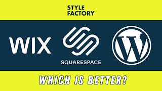 Wix vs Squarespace vs Wordpress 2024 — Which is Better [upl. by Jenifer]