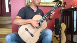 Moyes Cédre Prélude Bach wwwguitareclassiqueconcertfr ou wwwconcertclassicalguitarcom [upl. by Nauqan]