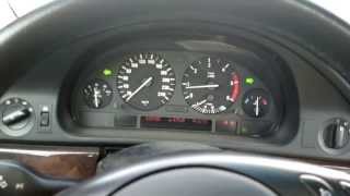 BMW E39 530d 0100 gearbox in sport mode [upl. by Yenreit340]