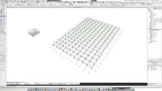 ARCHICAD 16 TUTORIAL 5 COLUMNA VIGA Y SISTEMA DE RED [upl. by Eldwun]