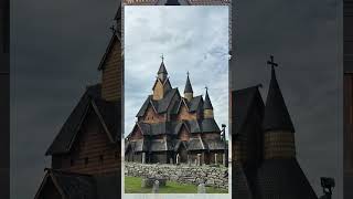 Heddal Stave Church 🇳🇴😍 [upl. by Harlene915]