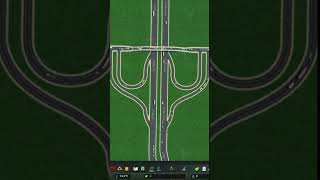 Partials Cloverleaf Interchange  Cities Skylines [upl. by Jo-Anne]