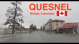 QUESNEL BC Canada 2022  Driving in the Cariboo British Columbia  City Life [upl. by Pine177]