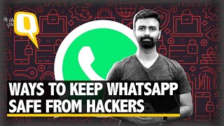 How To Keep WhatsApp Safe From Hackers Follow These Simple Rules  The Quint [upl. by Ydnerb]