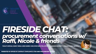 August Procurement Fireside Chat [upl. by Enecnarf965]