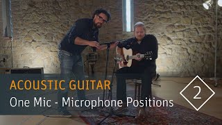 How to Record Acoustic Guitar with only One Mic  Part 2 Microphone Positions [upl. by Danell228]