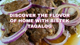 quotAuthentic Bistek Tagalog Recipe  Filipino Beef Steak Made Easyquot [upl. by Ralaigh776]