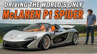 World Exclusive Driving the McLaren P1 Spider from Lanzante  Henry Catchpole  The Driver’s Seat [upl. by Epifano]