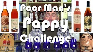 38  Poor Mans Pappy van Winkle Blind Tasting Challenge review from WhiskyJason [upl. by Jacobson]