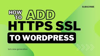 How To easily Add HTTPS SSL Certificate To WordPress Website [upl. by Nollid768]