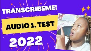 Transcribeme Audio test 2022 💯 pass guaranteed [upl. by Aniahs]