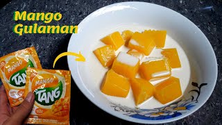 Murang Dessert na PangNegosyo  Tang Juice Mango Flavor  Mango Gulaman  Cabigas Chop Tv [upl. by Legge]