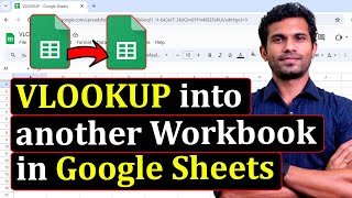 VLOOKUP into another Workbook Google Sheets [upl. by Story]