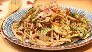 How To Make Yaki Udon with Teriyaki Sauce  Clearspring Organic Recipe [upl. by Juieta]