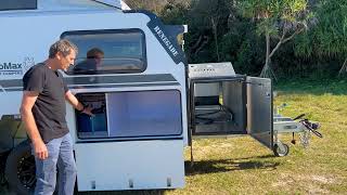 Take a Close look  Rhinomax Renegade 12ft Hybrid Camper [upl. by Kenwee650]