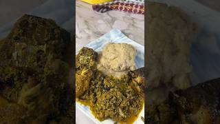 On Sunday we have Egusi 😋food viralvideo recommended [upl. by Nauqyaj]