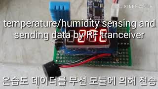 Arduino outdoor temperaturehumidity display by Sanjeok [upl. by Emil184]