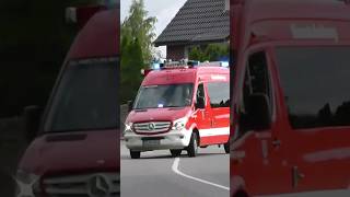 Feuerwehr Recke zur Nordlichtübung in Mettingen 2023 feuerwehr einsatz alarmfahrt [upl. by Emylee]