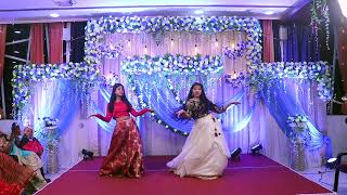 wedding performance  sangeet dance performance  bride sisters performance [upl. by Reisfield870]