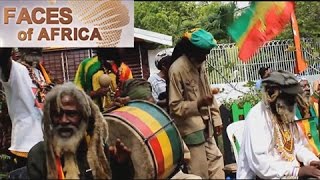 Faces of Africa— Rastafarians coming home to Africa 07102016 [upl. by Hamehseer292]