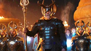 Friggas Funeral Scene  Thor The Dark World 2013 Movie Clip HD [upl. by Ralfston]