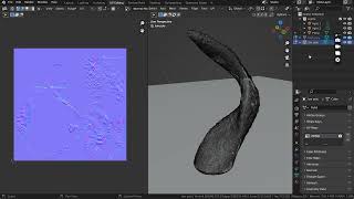 Quick fix in Blender Normal map No active UV layer found and No active image found in material [upl. by Arahahs]