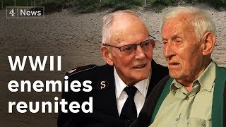 WWII enemies reunited in DDay anniversary [upl. by Shannen]