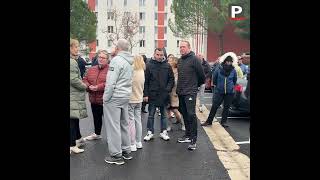 Marseille  manifestation des riverains des Campanules pour empêcher les dealers de sinstaller [upl. by Fredkin]