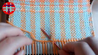 Hemstitch on Rigid Heddle Weaving [upl. by Jo-Ann]