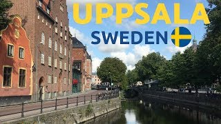 Visiting the city of Uppsala  Sweden 🇸🇪 [upl. by Tichon439]