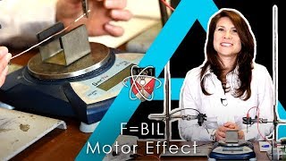 Motor Effect FBIL  Physics Alevel Practical [upl. by Cooperstein]