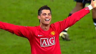 The First HATTRICK Cristiano Ronaldo Scored For Manchester United [upl. by Oicneconi]