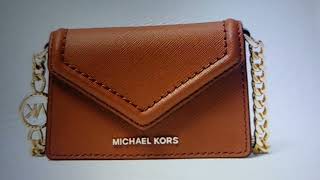 michaelkorsbagJet Set Saffiano Leather Envelope Crossbody BagLuggage [upl. by Burrows]