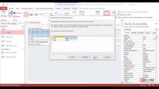 Access  Formulaire et sous formulaire de saisie [upl. by Annam]