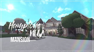 Bloxburg  Hamptons Mega Mansion  Part 4 [upl. by Sessler]